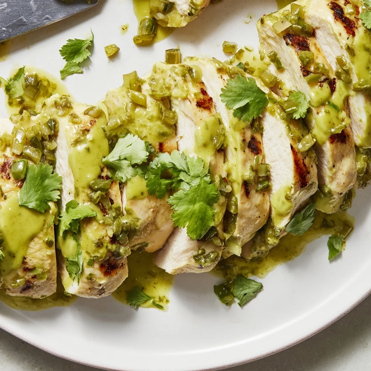 Weeknight Tomatillo Ranch Chicken baked to perfection, pair with rice or veggies