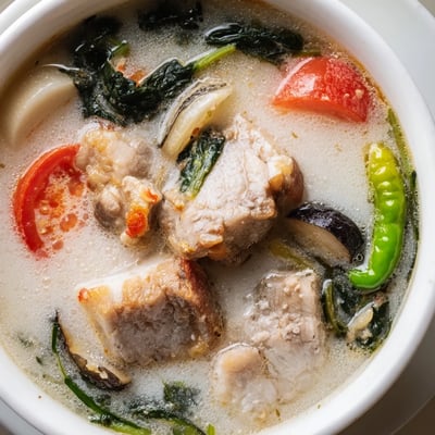 Filipino Sinigang Sour Soup